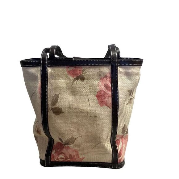 MAXX New York Floral Handbag Cream & Pink - Picture 1 of 12